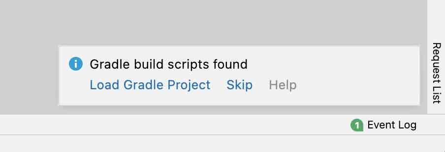 Gradle build scripts found